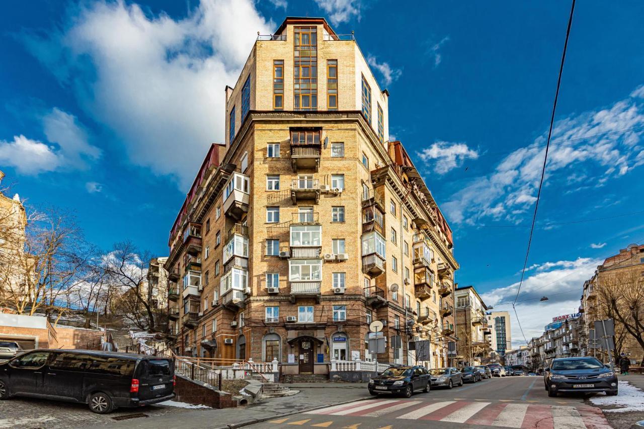 2К Квартира На Дарвіна, Бессарабка Kiew Exterior foto